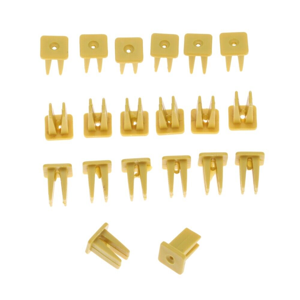 20Pcs Car Auto Clips Headlight Fixed Fasteners Retaining Rivets Replace Plastic