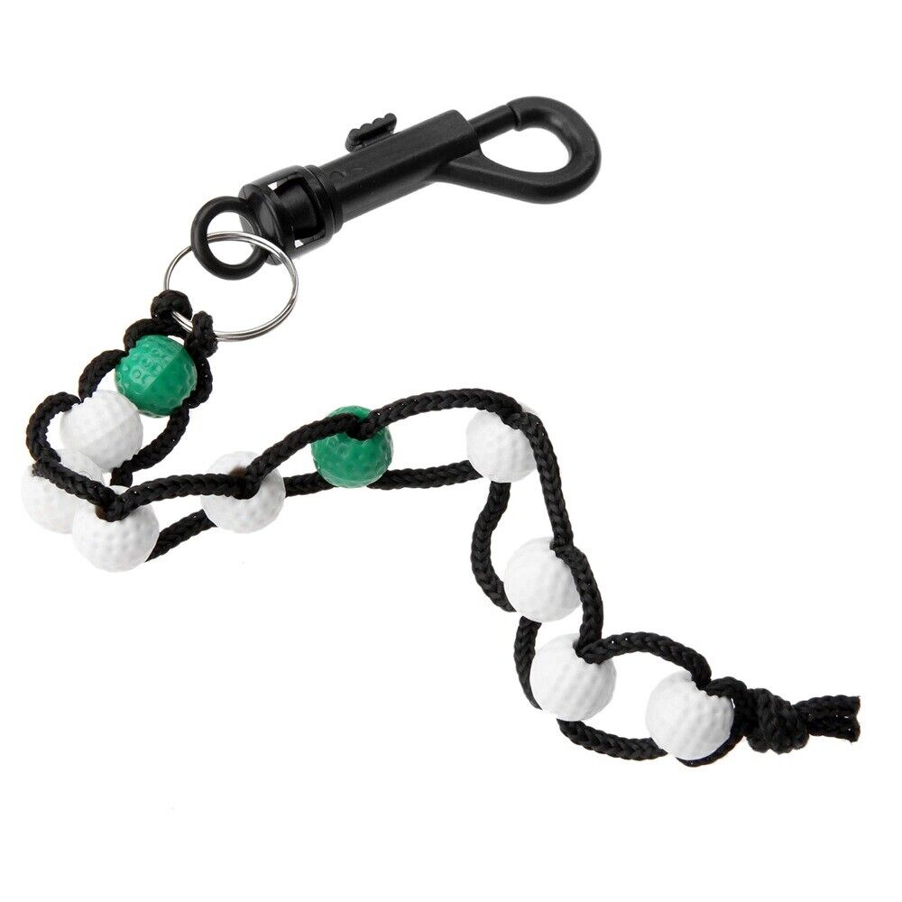 Designed Bead Bracelet Golf Stroke Shot Score Counter Chain Keeper Scoring Clip