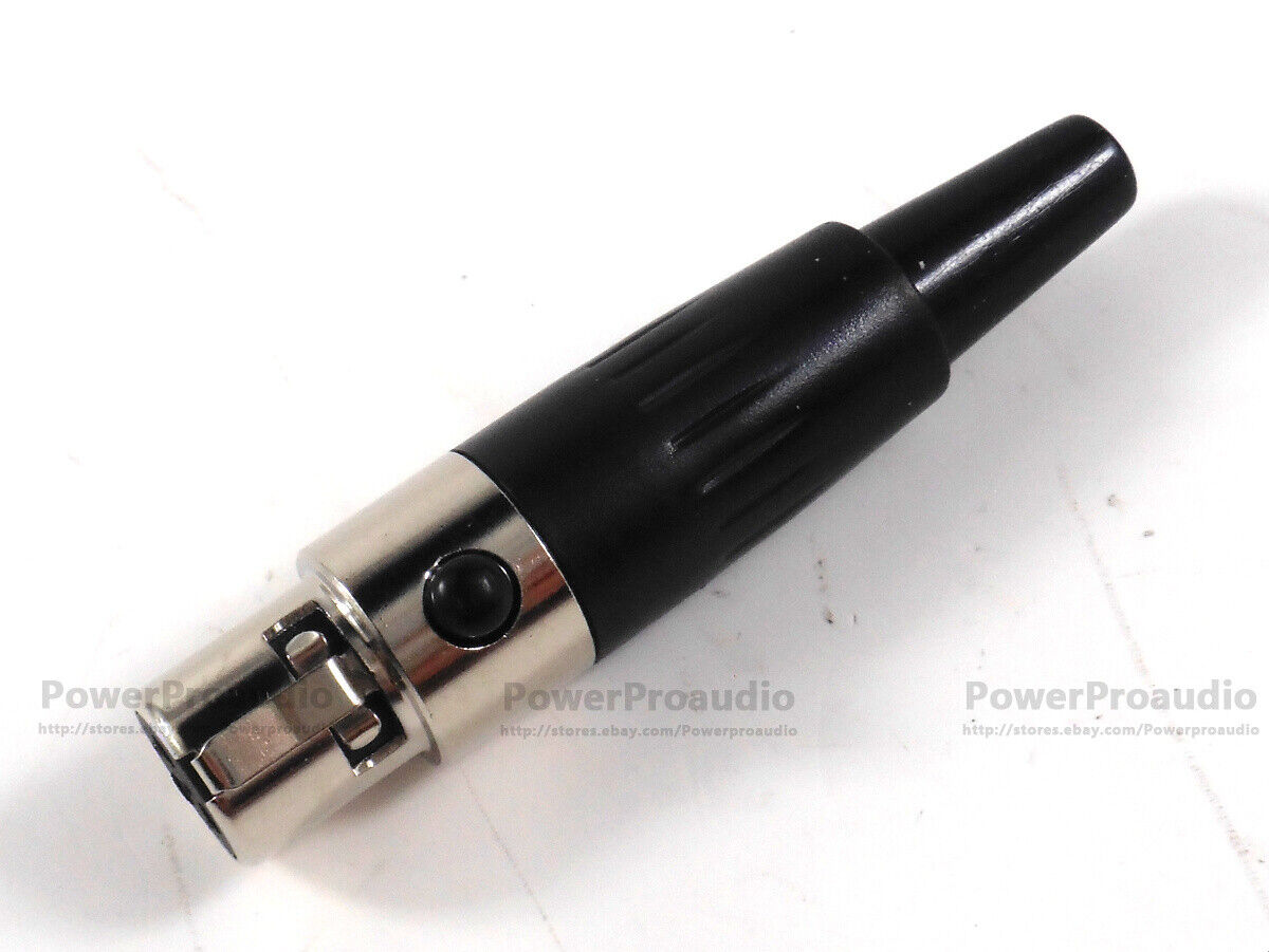 4pcs  XLR 3 Pin Male Plug MIC Microphone Audio Cable Connector fit for AKG