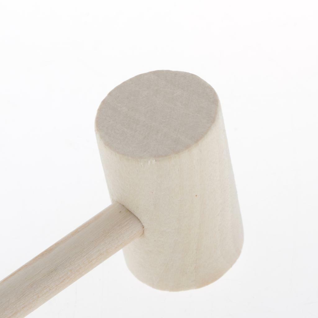20Pieces Jewellers Wooden Hammer Wooden Handle Hardwood Mallet Gavel Tools