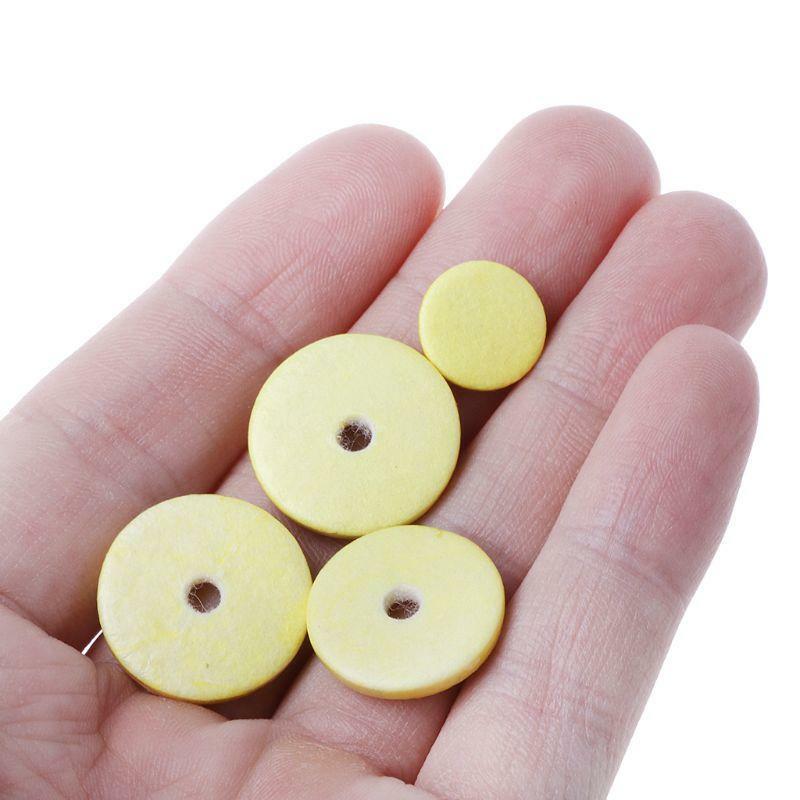 16pcs/set Flute Clarinet Key Pads Faux Leather Cushion Wind Instrument Acces