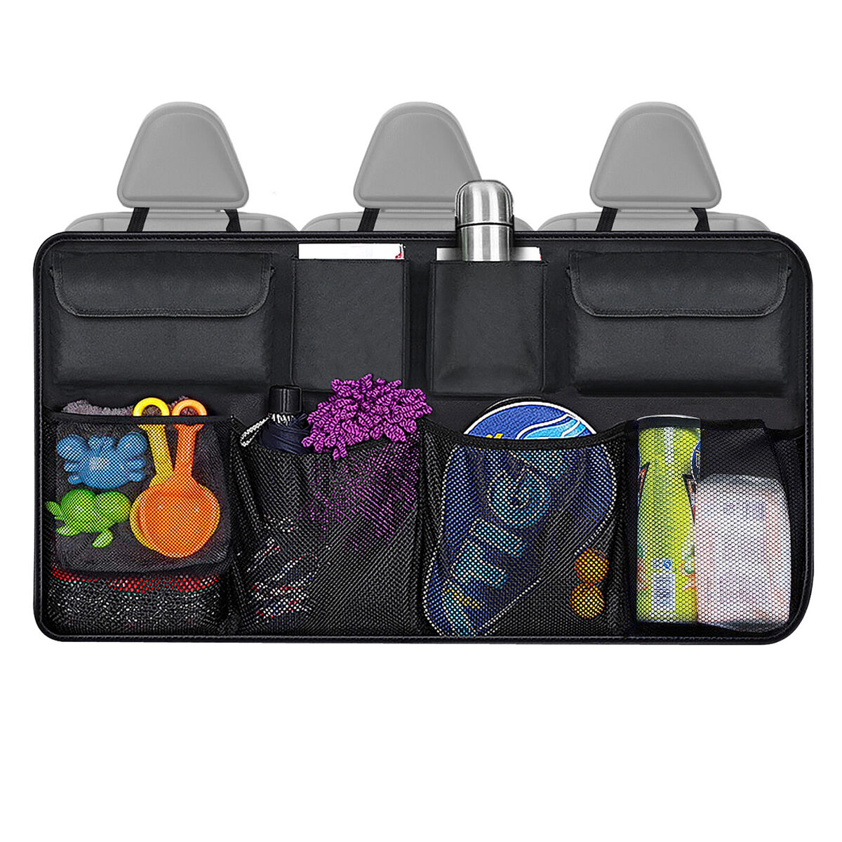 Car Trunk Hanging Organizer & Storage Bag Foldable Large Capacity Pouch