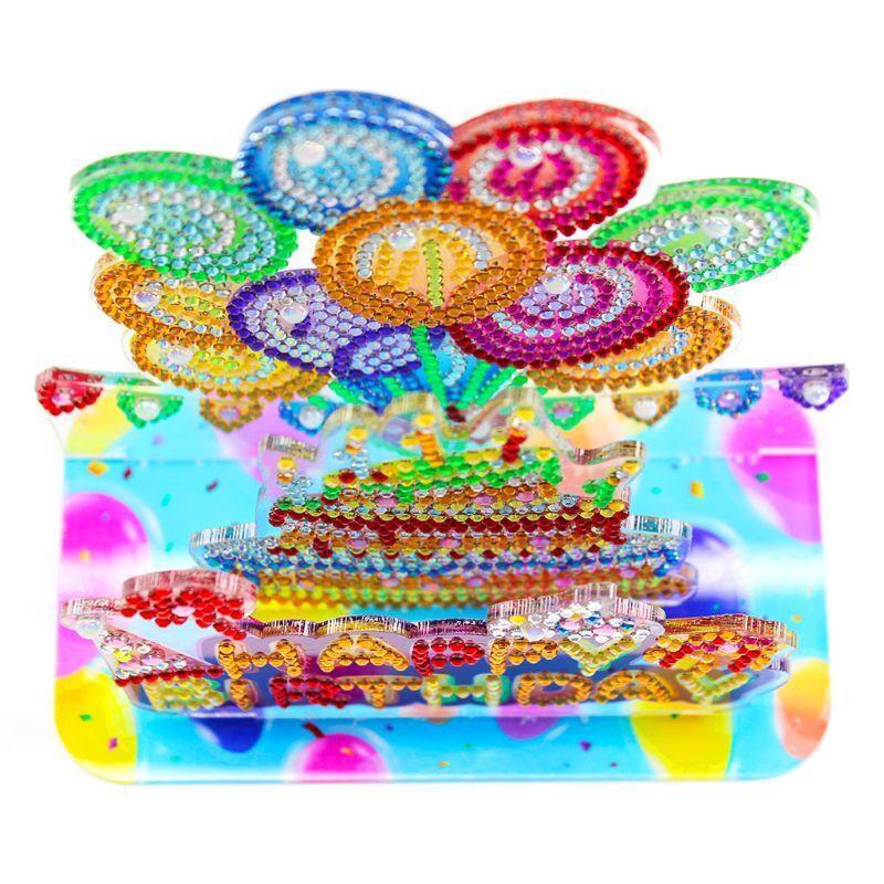 birthday cake New 5D Diamond Painting Cross Stitch DIY Diamond Embroidery