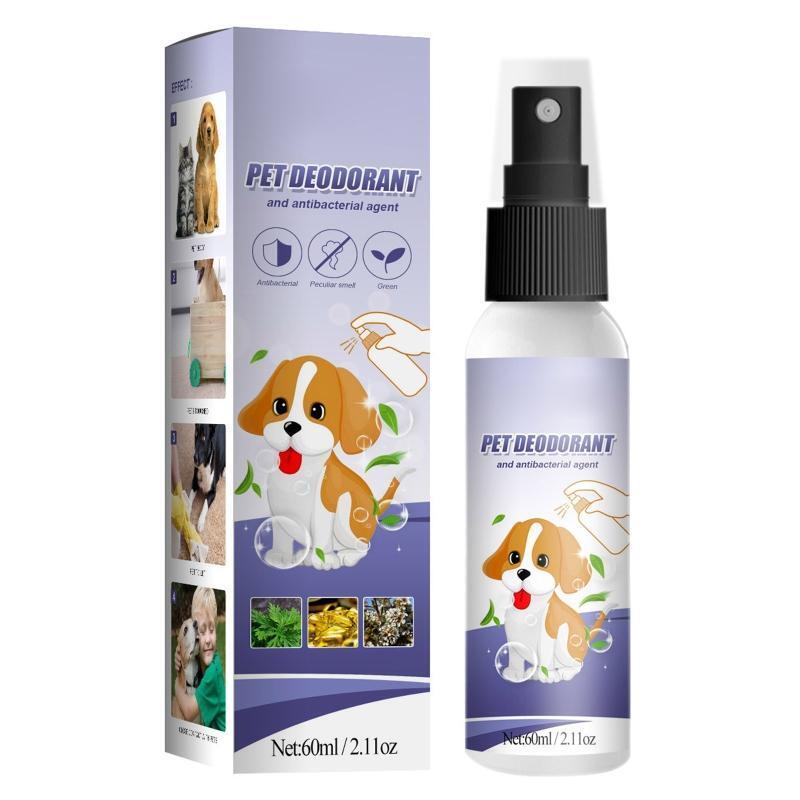 60ml Deodorizer for Dog or Cat Urine Smells on Carpet, Furniture & Floors