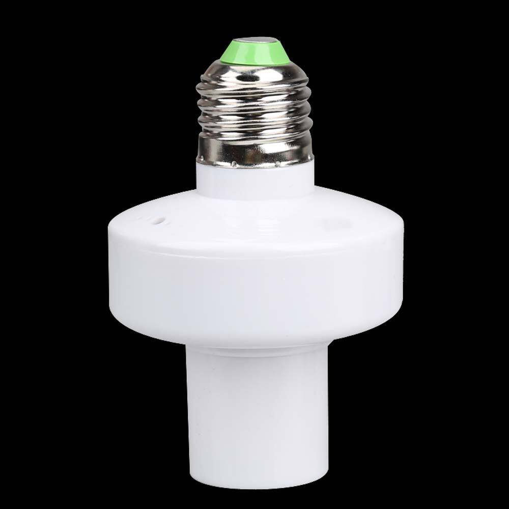 Electronic E27 Remote Controller Light Socket Lamp Holder for House Office