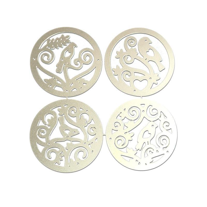 Tree Branch Bird Frame Metal Cutting Dies Photo Album Decoration Accessories DIY