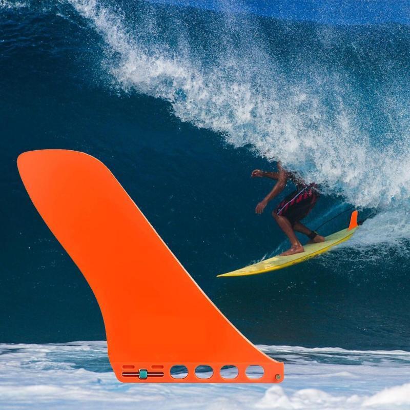 Paddle Board Longboard Tail Fin SUP Plastic Surfing Center Fin for Canoe