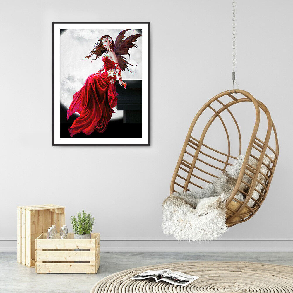 5D Diamond Painting DIY Girl Full Round Drill Mosaic Wall Pictures (X154)