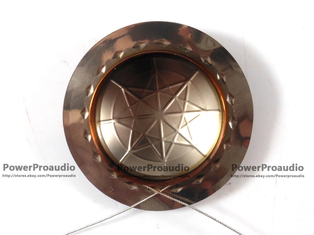 10 pcs 8 ohm 25.5 mm (25.4mm) 1 inchTitanium dome Diaphragm Tweeters voice coil