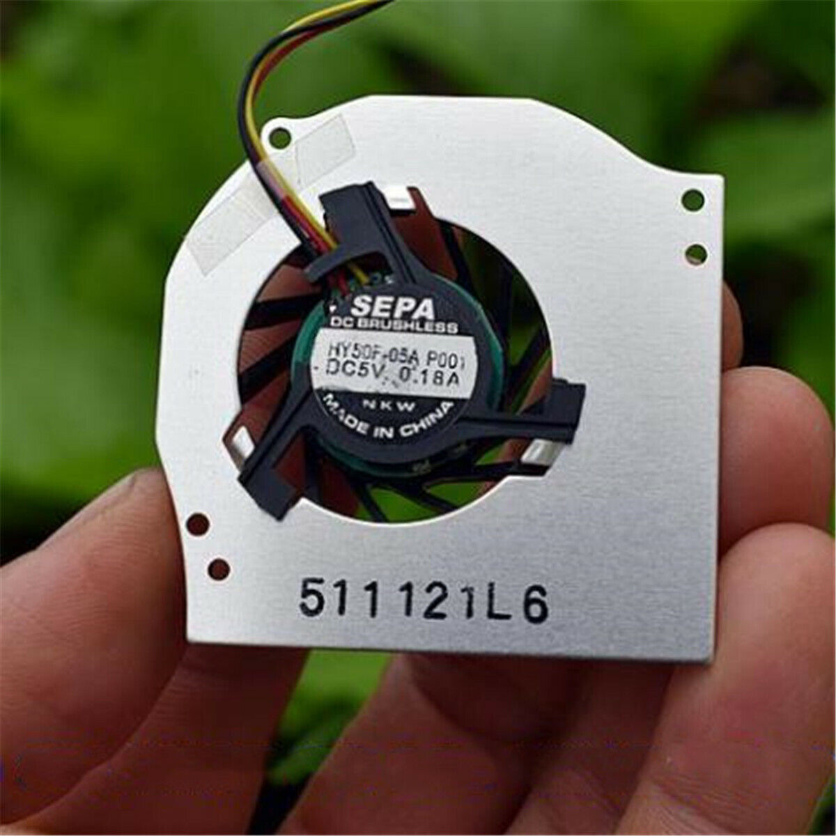 SEPA Axial Fan DC5V 0.18A Mute High Air Volume 3600RPM Speed Control