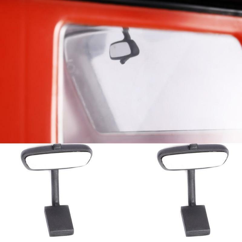 1/10 TRX4 Accessories Stainless Steel Car Mirror Rearview Mirror for RC Crawler