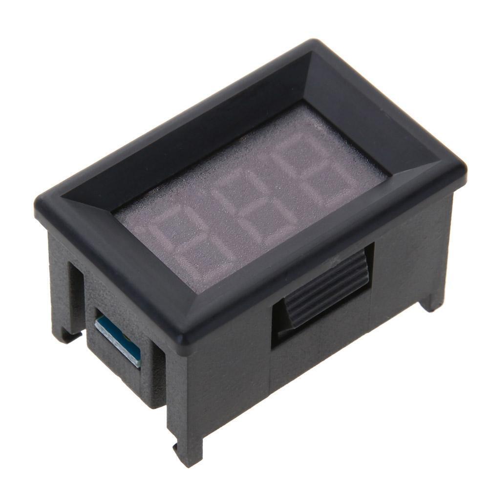 Mini 0.36in DC 2.4V-30V 2-Wire LED Digital Display Panel Battery Voltmeter