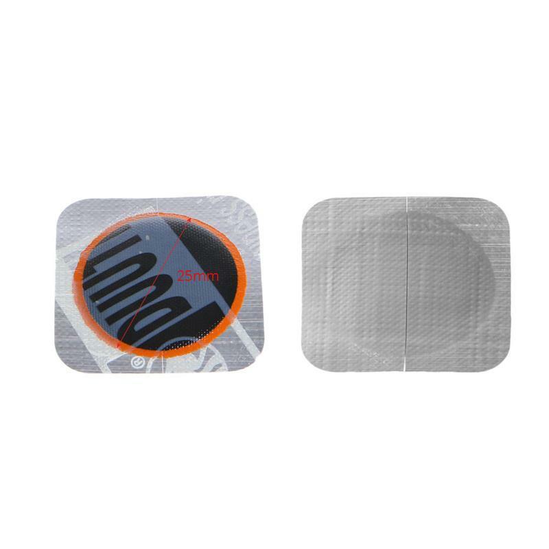 25mm Cycling Bicycle Bike Repair Fix Kit Flat Rubber Tire Tyre Repair Patch Kit