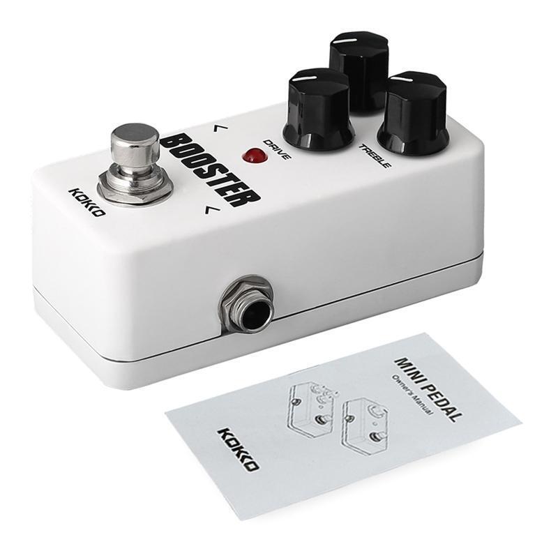 True Bypass KOKKO Electric Guitar Effect Pedal Full Metal Shell (BOOSTER)