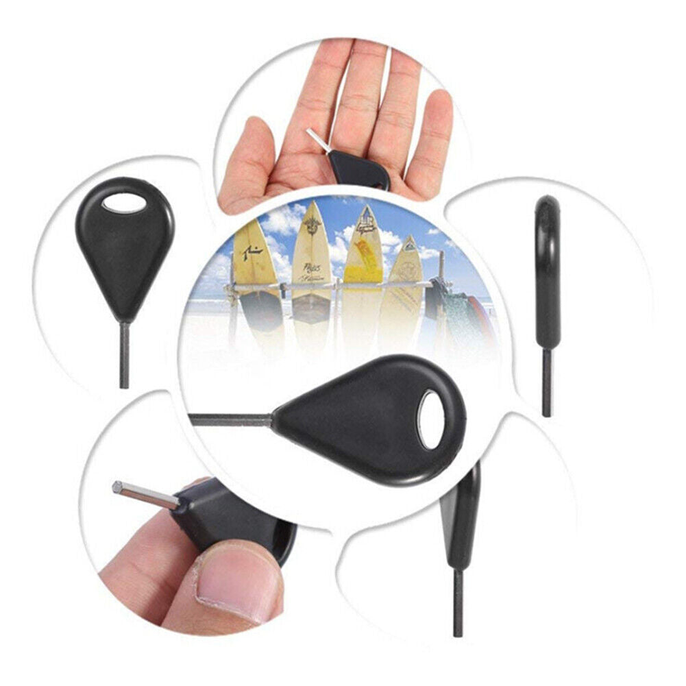 Steel Fin Key Tail Rudder Wrench Fin Screw for FCS Longboard Surf Board