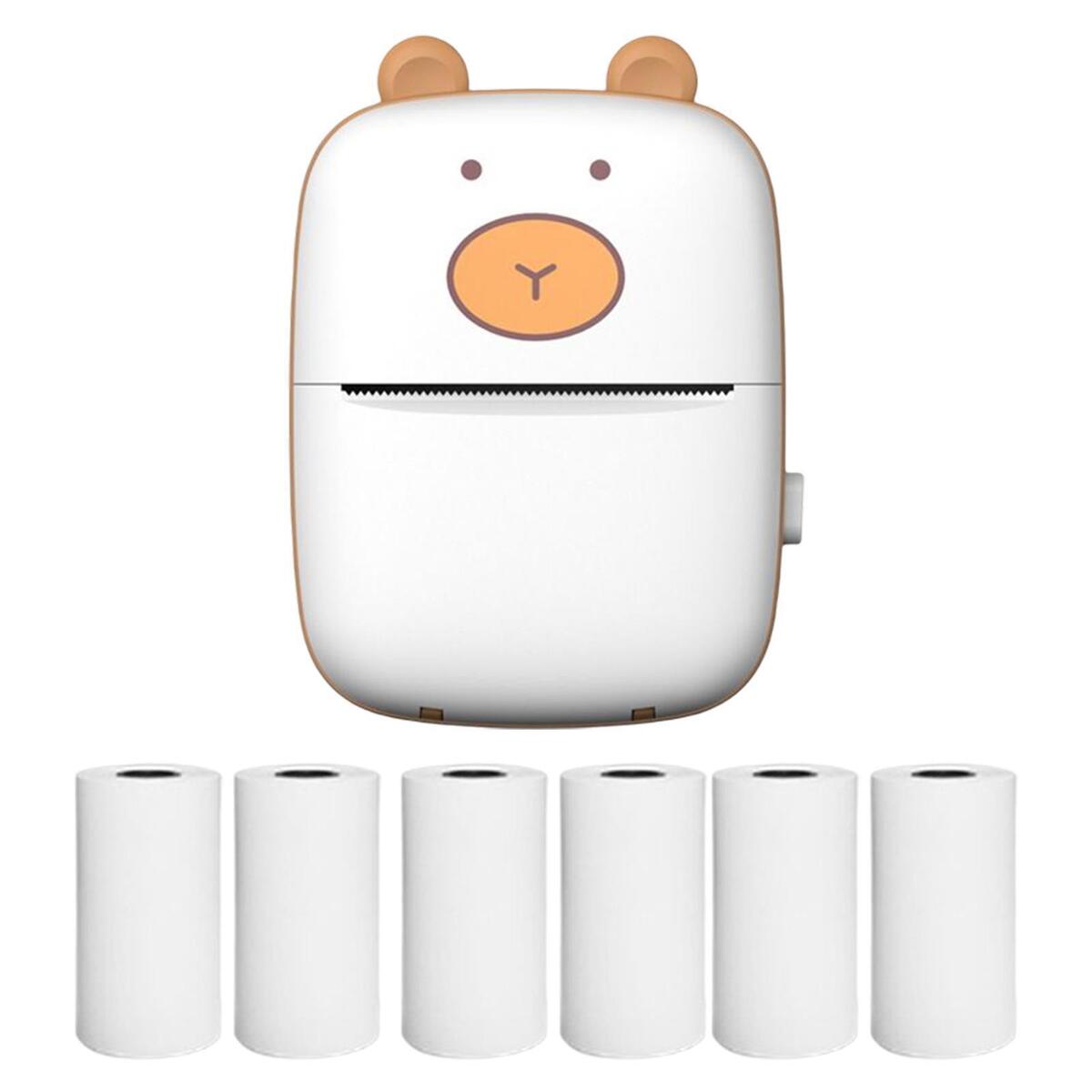 Thermal Printer Instant Pocket for Kids Children Office