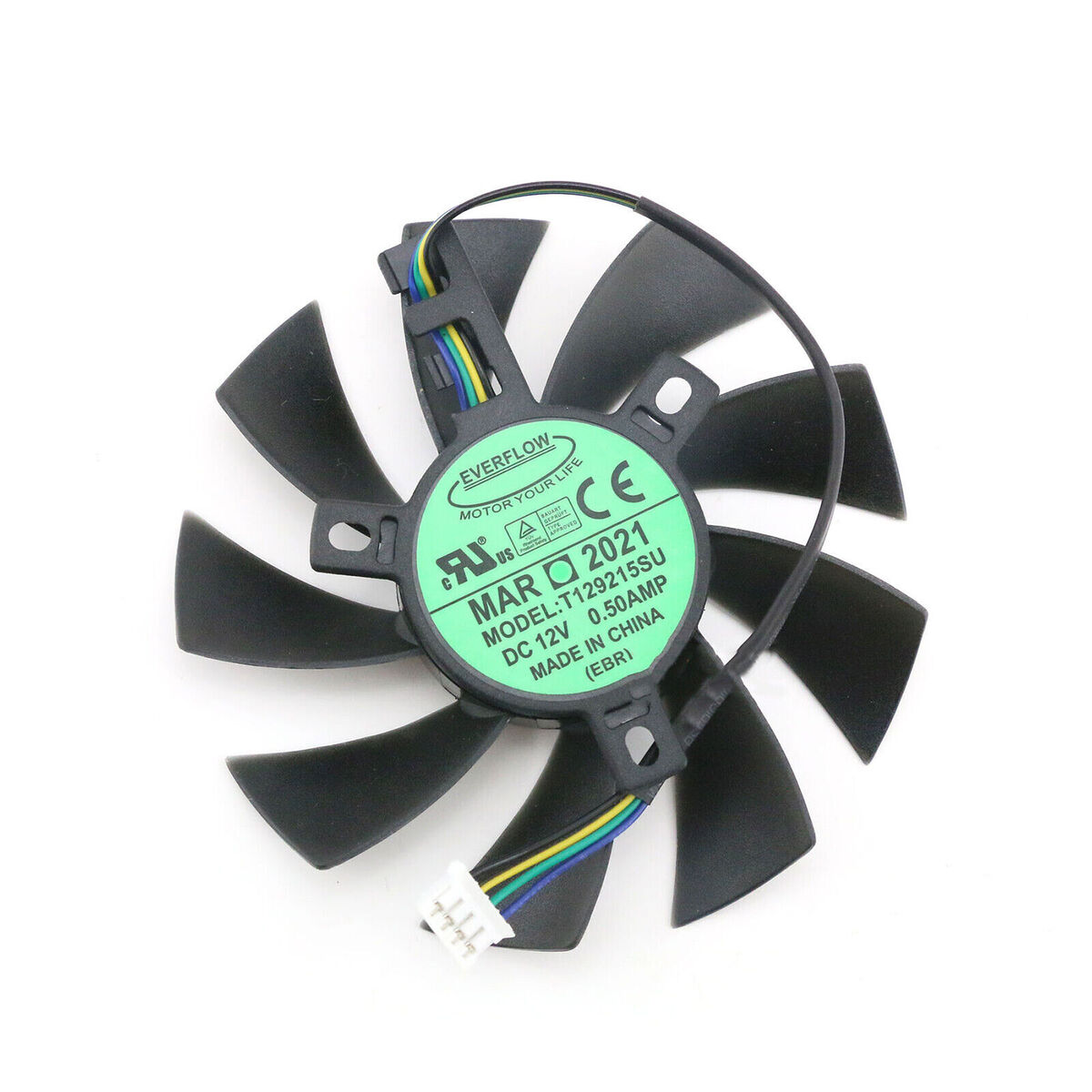 For ASRock RX550 560 Phantom Gaming ITX Graphics Card Cooling Fan Cooler Fan