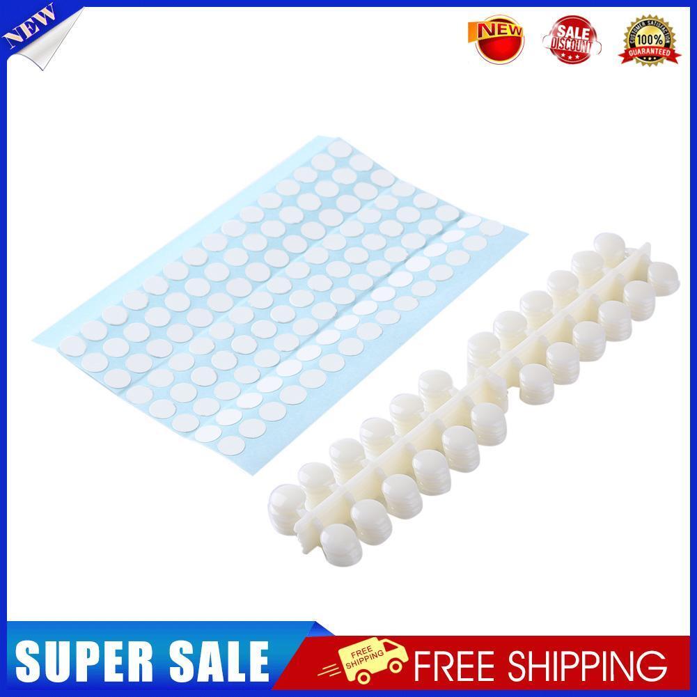Nail Art Polish Palette Dot Flat Nail Color Card Display Tools (Skin Color)