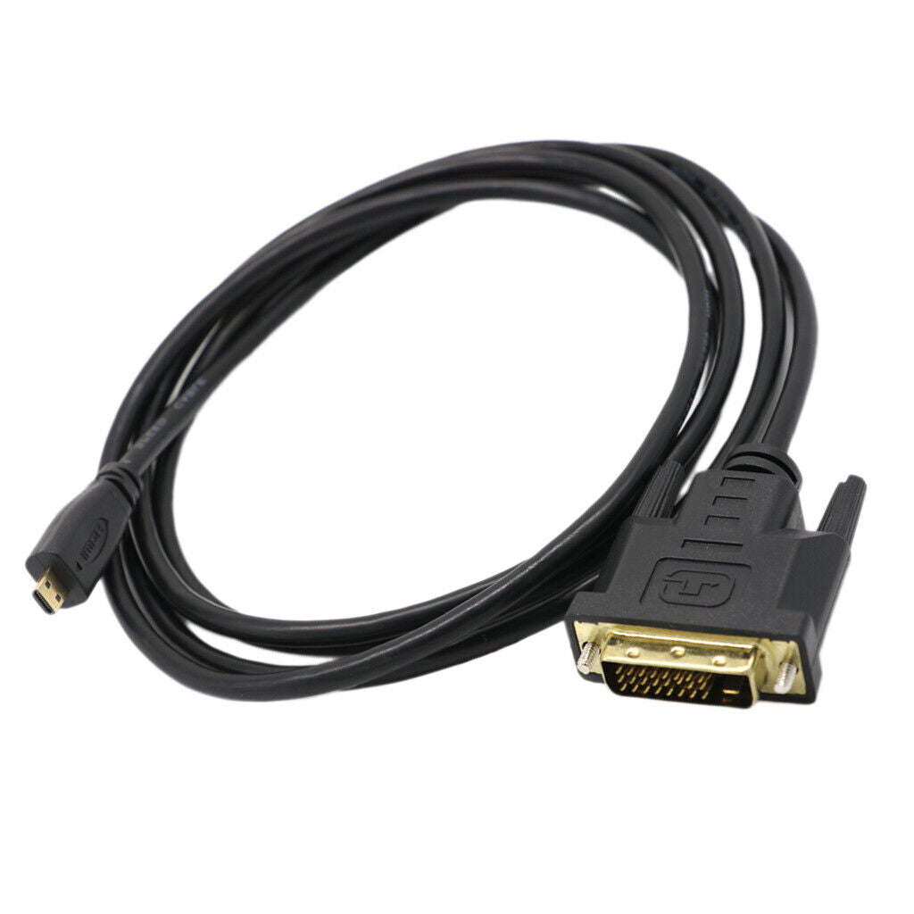 HDMI Cable, High Speed Micro HDMI to DVI Cable 1.8M