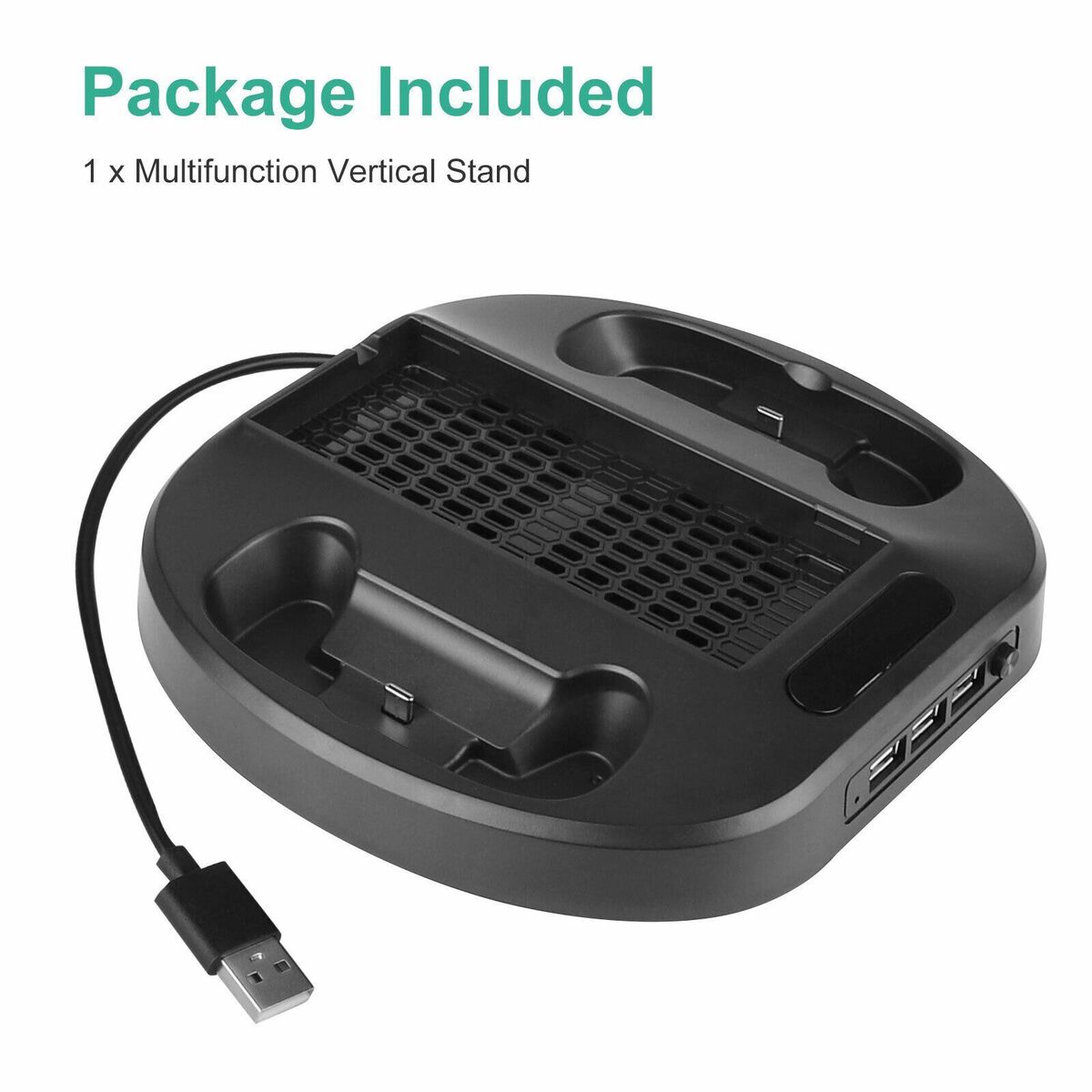 Controller Charger Cooling Fan Vertical Stand for Xbox Series For Xbox Series S