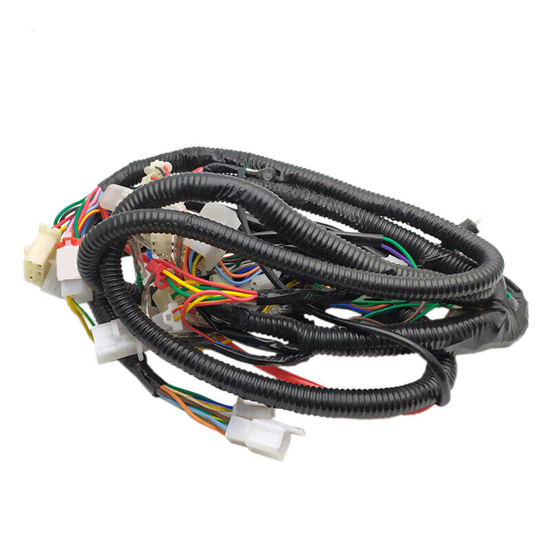 Wire Harness Assembly 8 Pole Magneto Fit For Chinese GY6 150cc Scooter Moped Hot