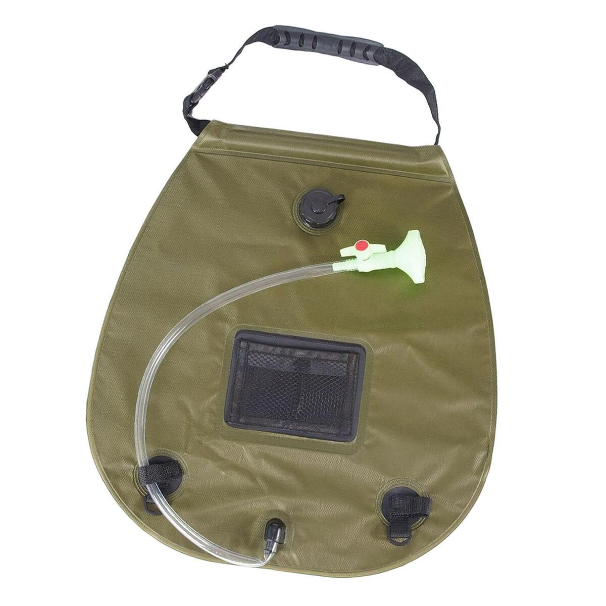 20 Litre Camping Shower PVC Bladder Fishing Beach Swimming Camp Bag Shower