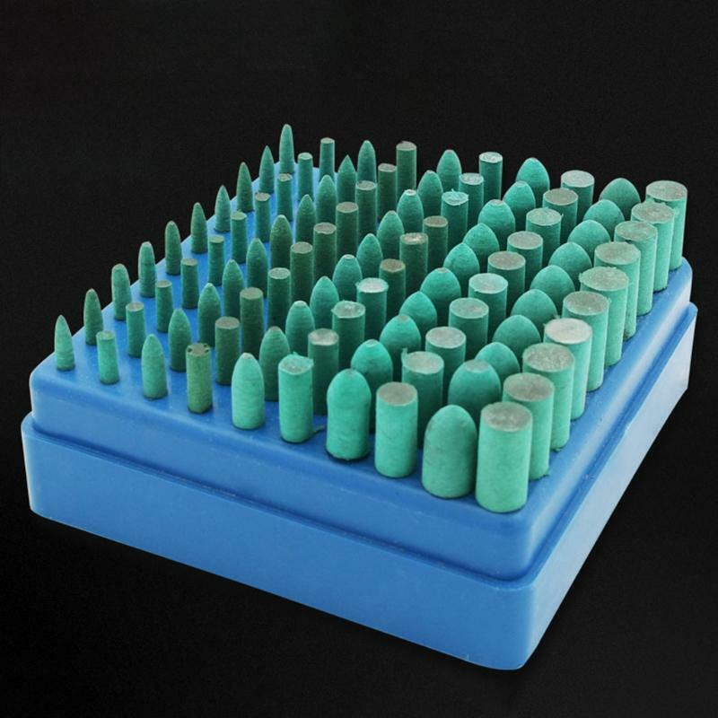 100 Cylindrical Grinding Heads and 100 Conical Grinding Heads  Sanding Tools