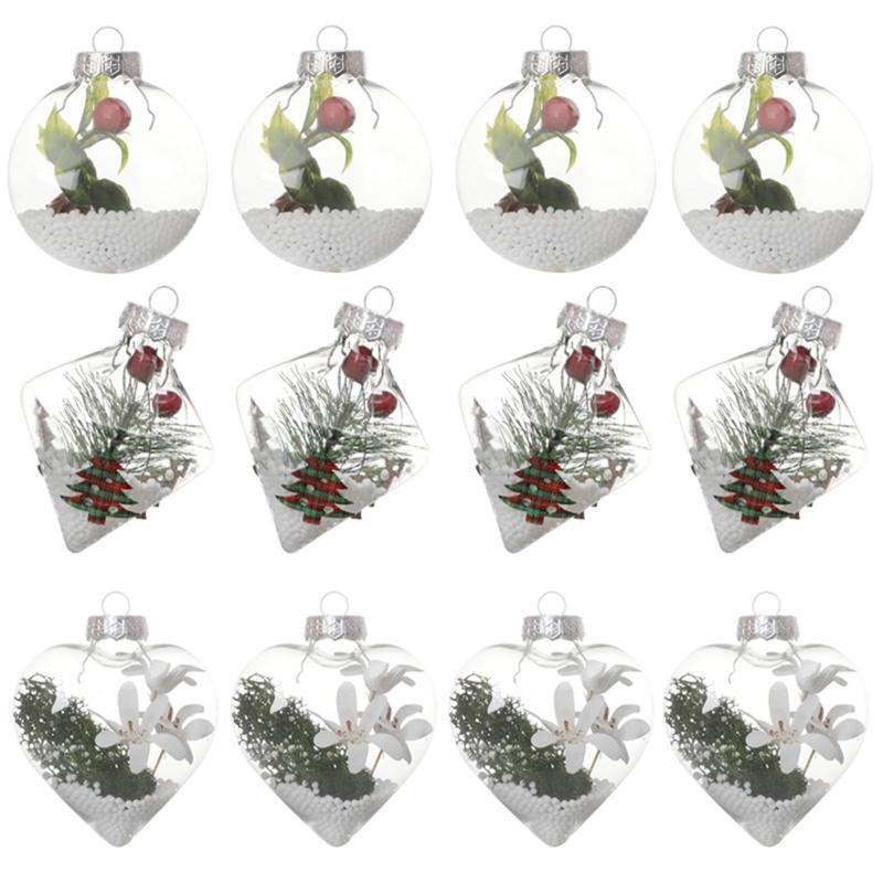 Christmas Trees Decorations Hanging Ornaments Balls for Valentine Decorations