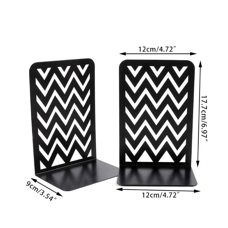 2 Pcs Nonskid Heavy Duty Magazine Notebook Holder Home Desk Decoration Ornemants