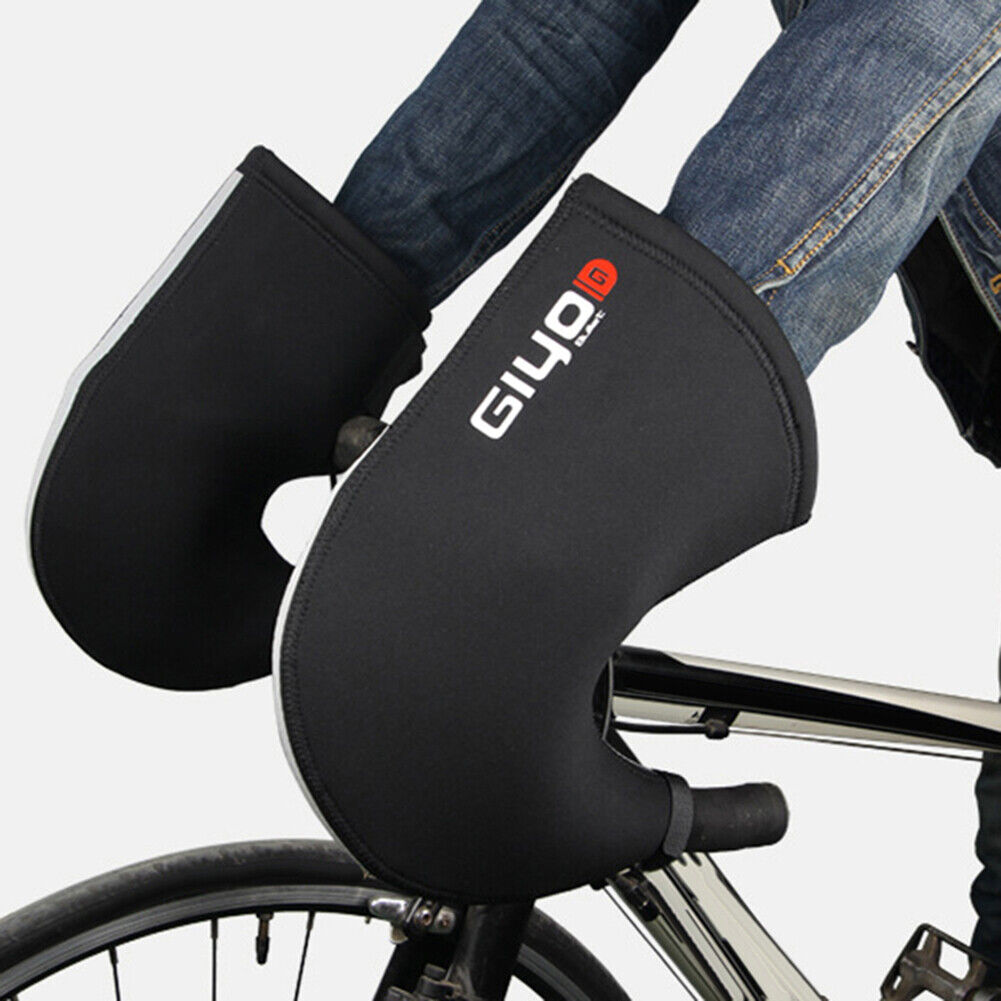 Winter Thermal Bicycle Bar Mitts Bike Handlebar Gloves Warmer (For MTB)