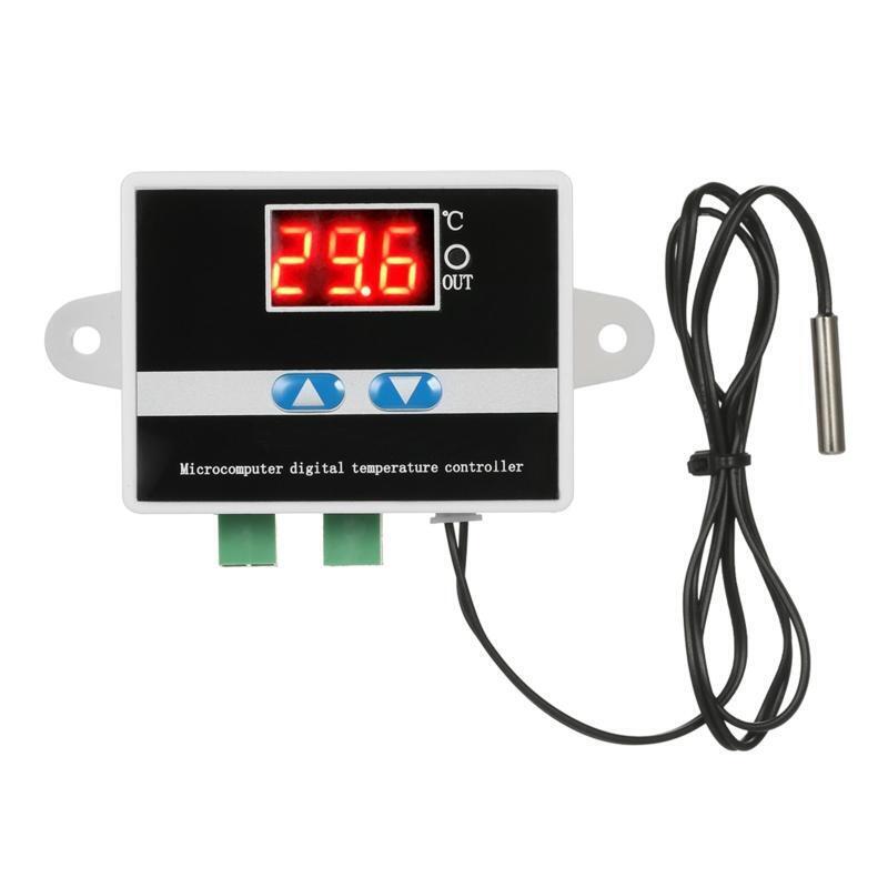 DC12V Digital LCD Temperature Controller TMC-W2000 for Incubator Cooling Heating