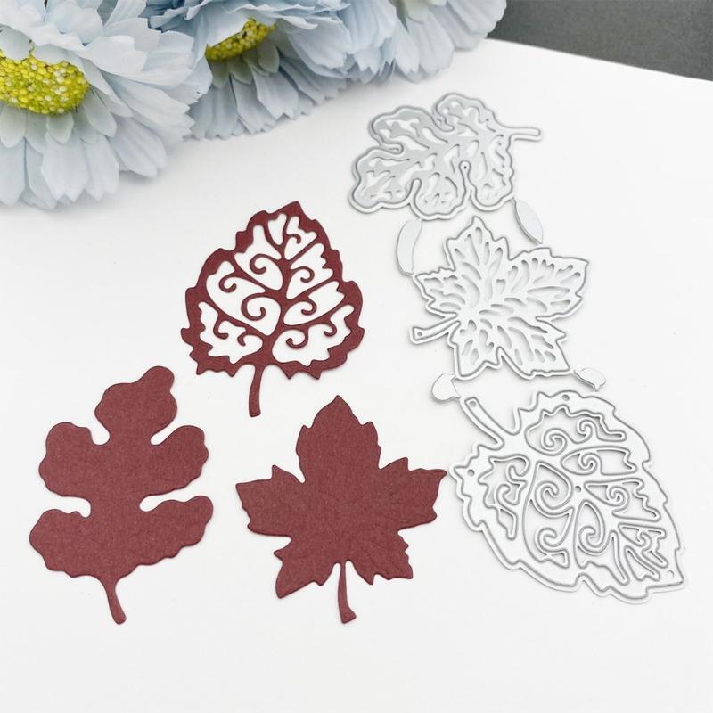 Thanksgiving Maple Leaf Carbon Steel Cutting Dies DIY Scrapbooking Photo Album