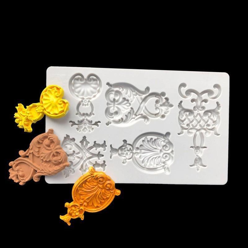 Flower Silicone Mold Chocolate Lollipop Mold Cake Decoration Mold Christmas