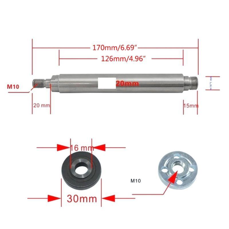 1Set Cutting Spindle Chuck 1Set M14x1mm Thread Wood Lathe Headstock Fit Chuck