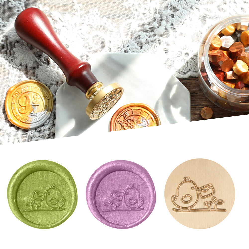 25mm Wax Seal Can Replace Round Copper Head for Stamp Decor (DW14 Chick)