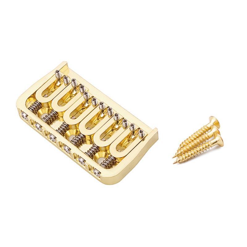 6/7 Strings Saddle Tailpiece for Strat SQ Electric Guitar Fixing Tremolo Bridge