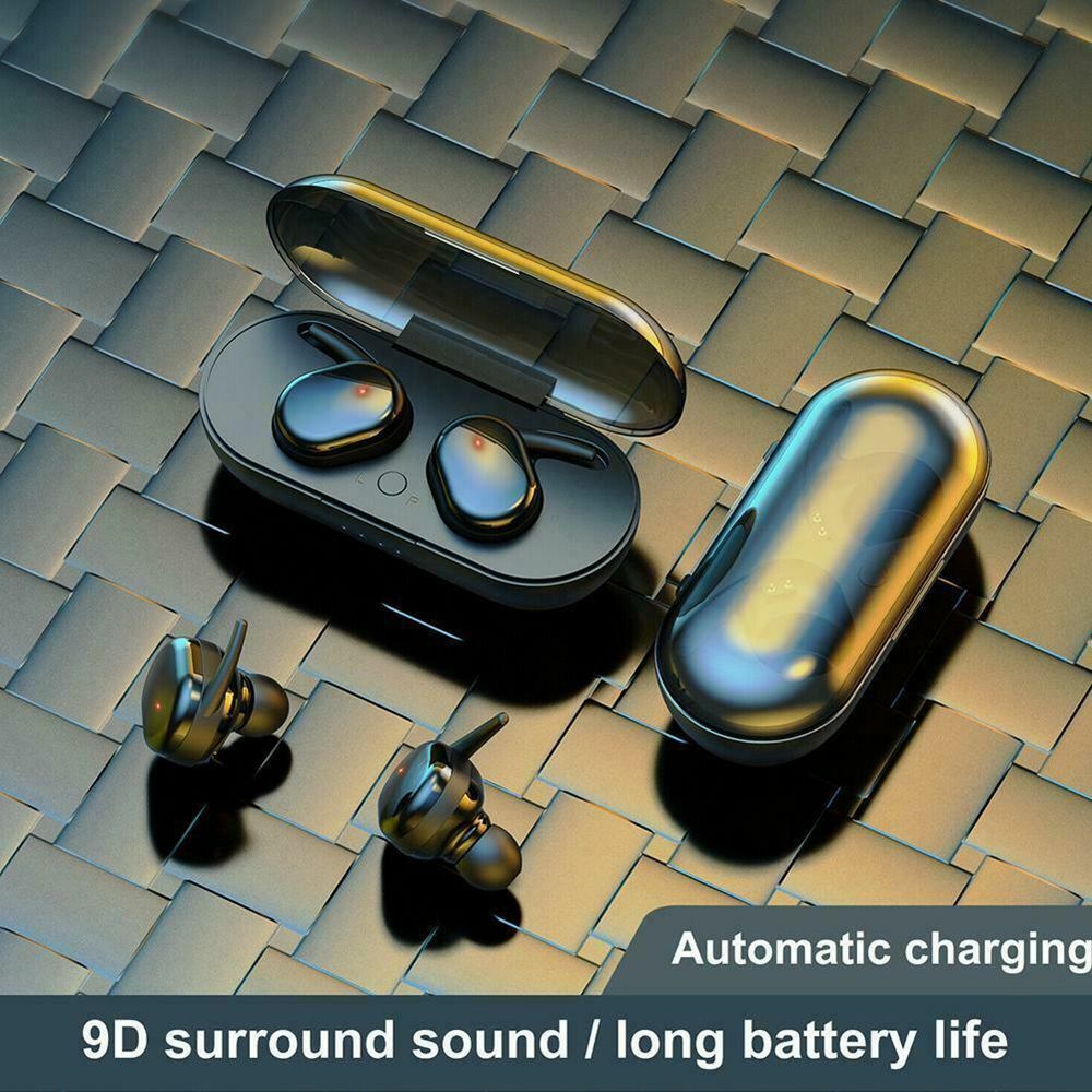 TWS Headphones In-Ear Bluetooth 5.0 Wireless MINI Earphones For iOS/Android