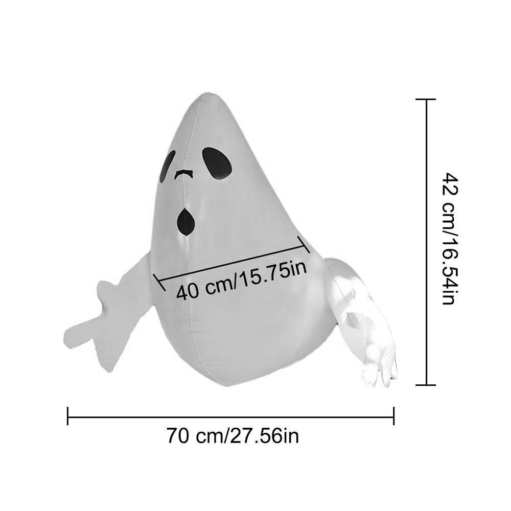 Horror Props Halloween Ornament Inflatable Animated Ghost Hanging Decoration
