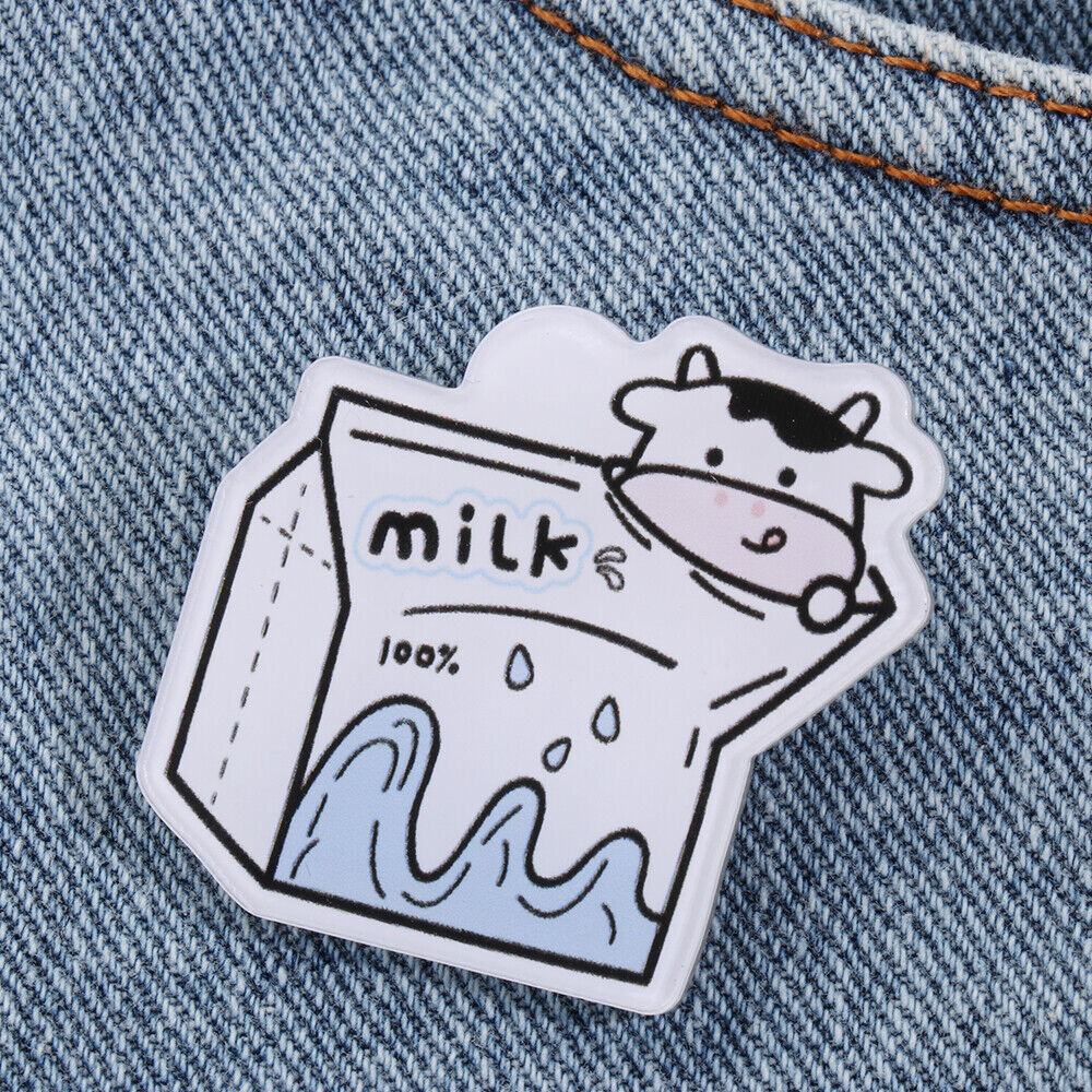Friends Gifts Girls Boys Makeup Anti Light Buckle Lapel Pins Badges Brooch