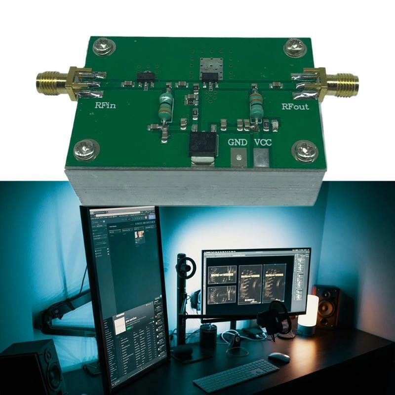 1-512MHz Wideband RF Power Amplifier 1.6W HF FM VHF UHF For Radio Walkie