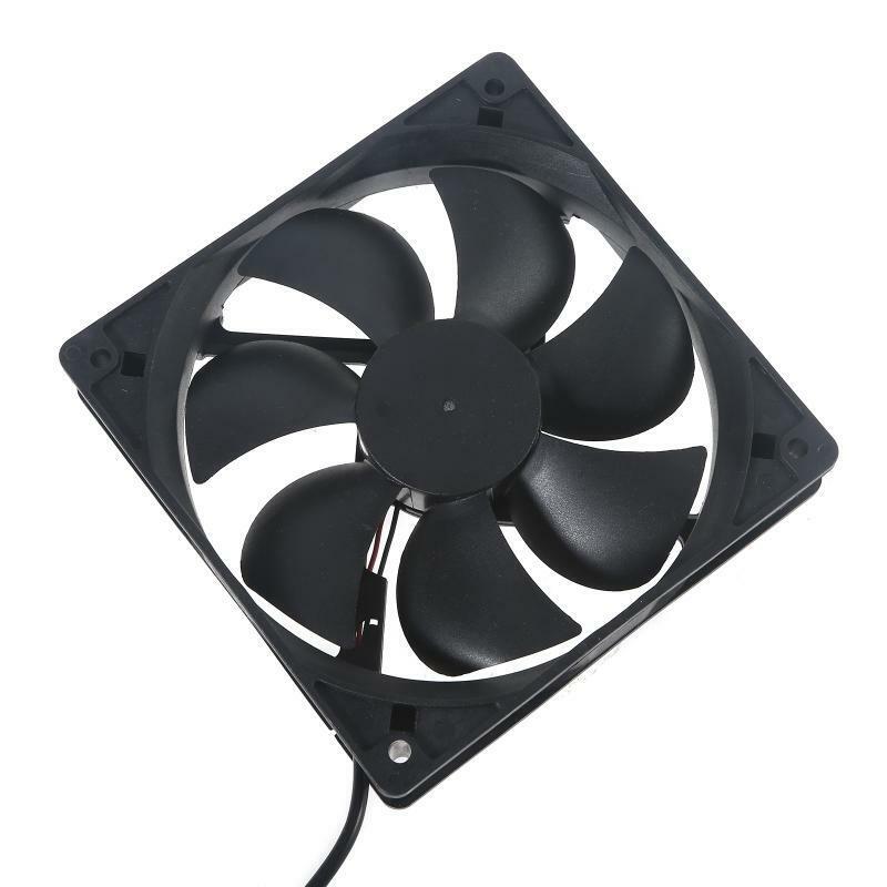 PC CPU Cooling Fan DC 5V USB Power 12cm Cooling Fans for Graphics Card Router PC