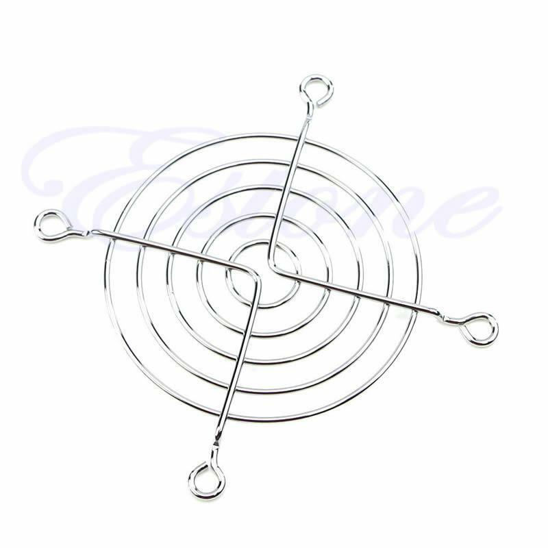 New Sale Metal 80mm PC Chrome Wire Fan grill / Cover / Guard Protector