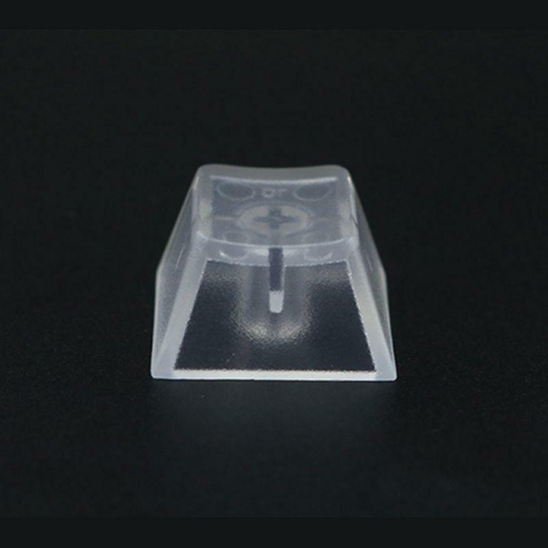 10Pcs ABS Transparent Keycaps Matte Backlit Key Cover for Mechanical Keyboard