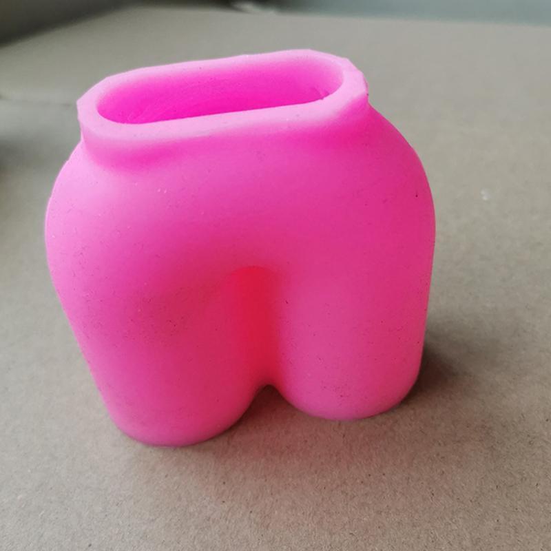 Candle Silicone Mold Geometric U Shaped Striped Candle Making Mold DIY Craft