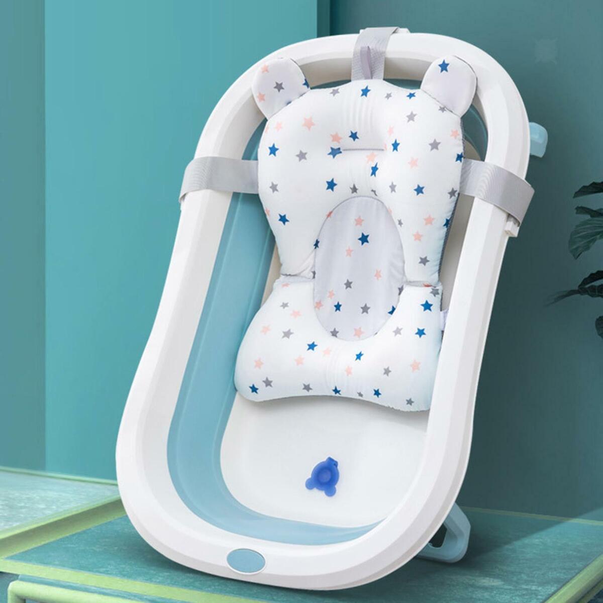 2pcs  Seat Support Mat Bath Support Seat Soft  Anti-Slip