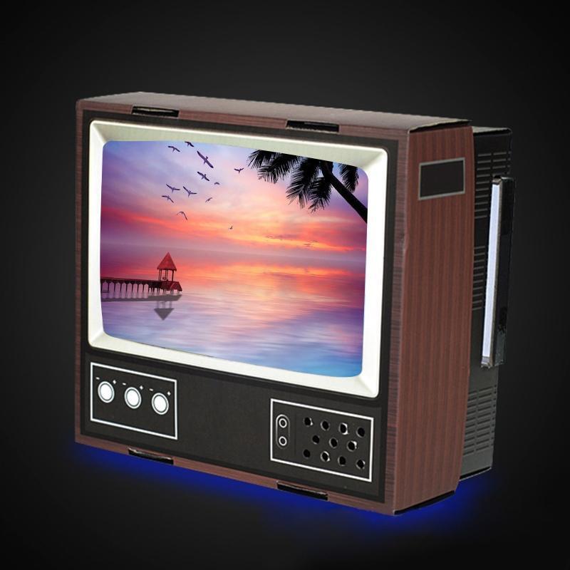 Screen Magnifier for Video TV Show Enlarged Expander Phone Holder Stand Accs