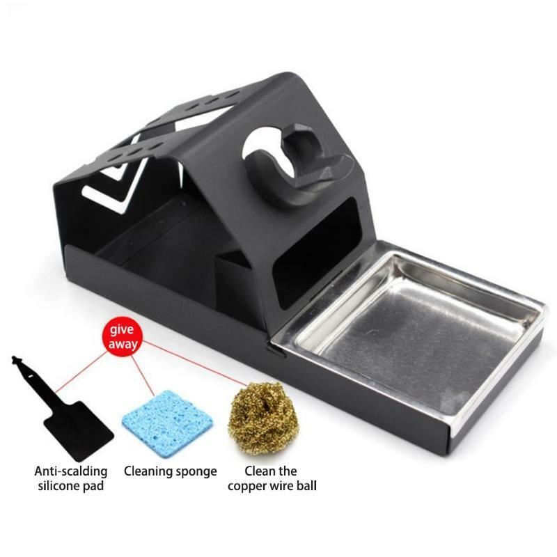 Welding Solder Iron Tips Holder T12 Soldering Iron Station Stand for Home DIY