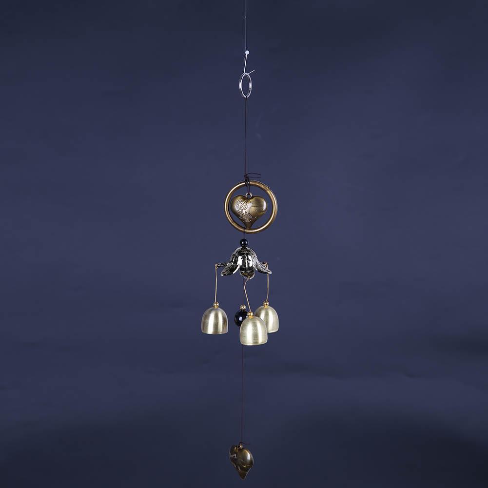 Metal Bell Wind Chimes Ornaments Creative Copper Hanging Decor Gift