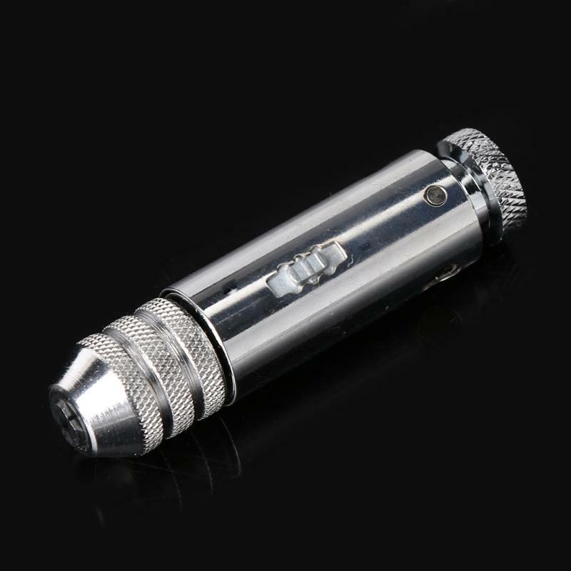 M5-M12 300mm Long Reversible T Bar Handle Ratchet Tap Wrench For Tap & Die Set