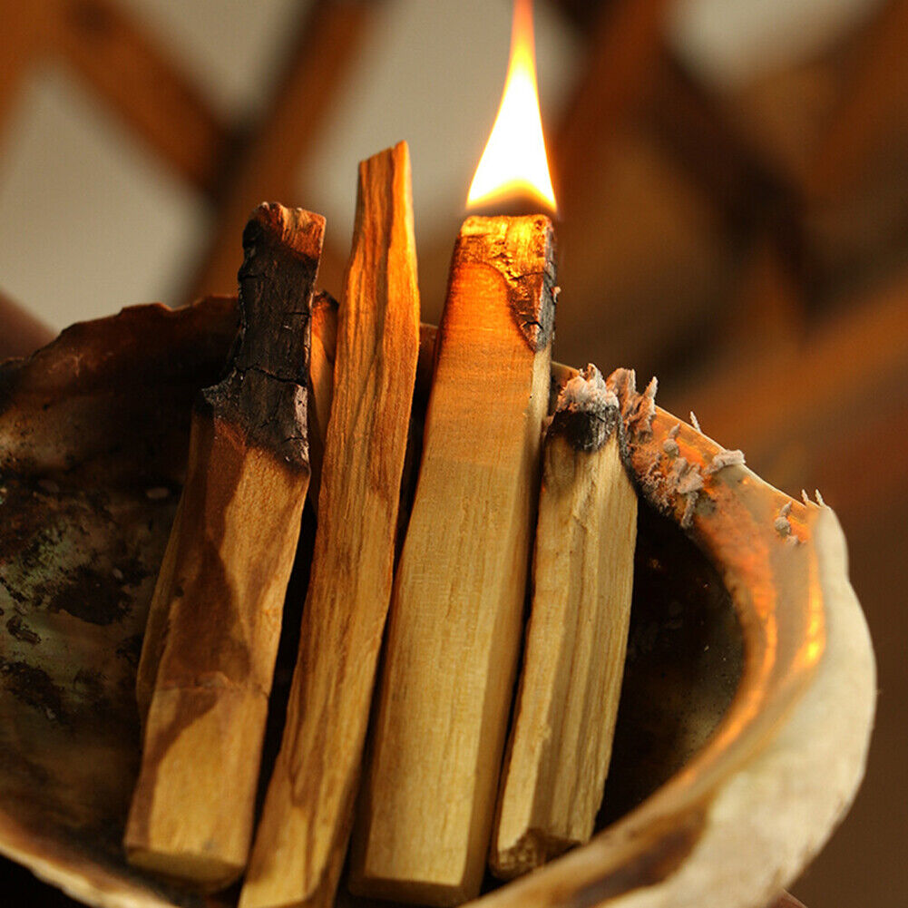 Palo Santo Natural Incense Sticks Wooden Smudging Strips Aroma Diffuser